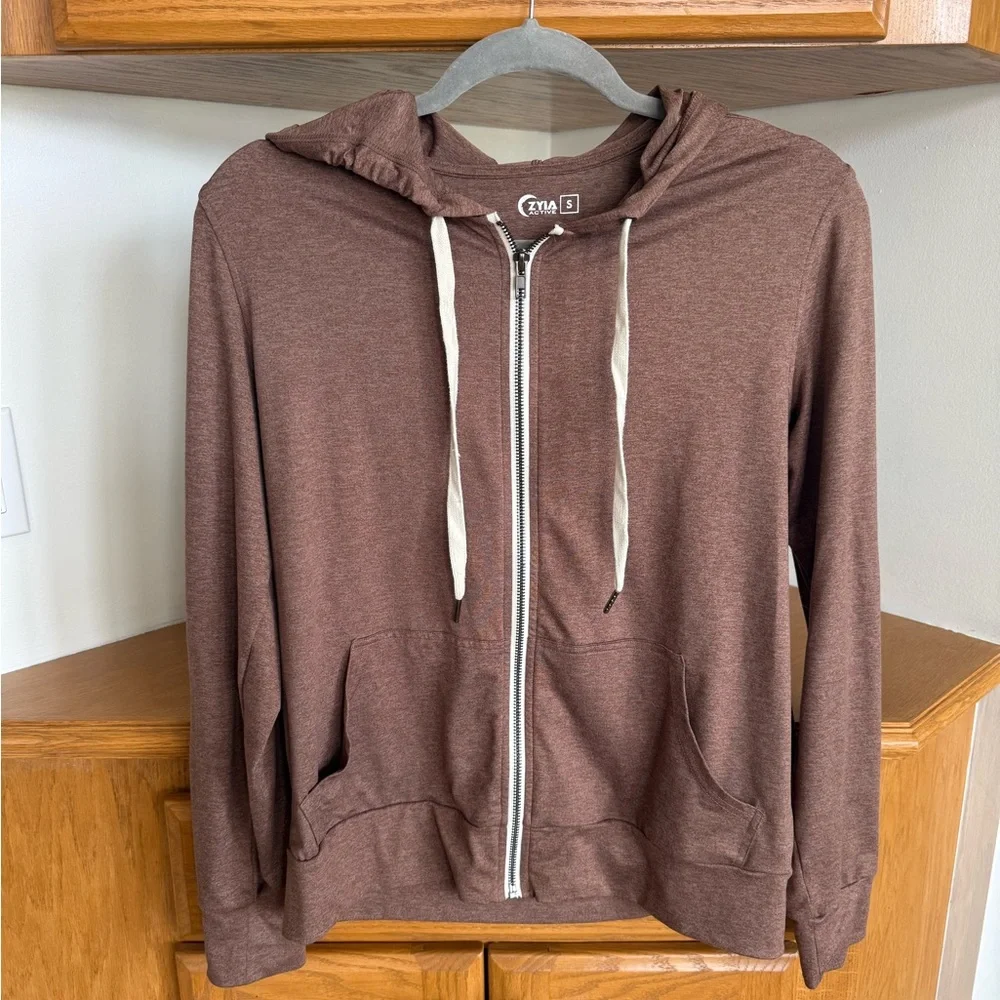 ZYIA Brown Downtime Zip Jacket RC - Picture 4 of 5